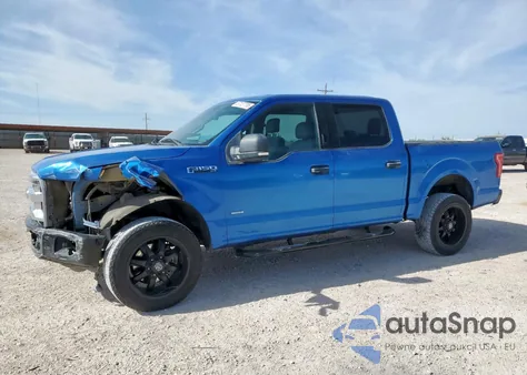 2015 Ford F150 Supercrew из США, поврежденный, VIN 1FTEW1CP4FKD95574